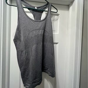 Lululemon Gray Women's Racerback Tank Top Size 12